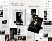 Ebook Template Dark Aesthetic Coaching Ebook Workbook Template Freelancer Marketing Ebook with Dark Aesthetic Stock Photos Done For You Lead