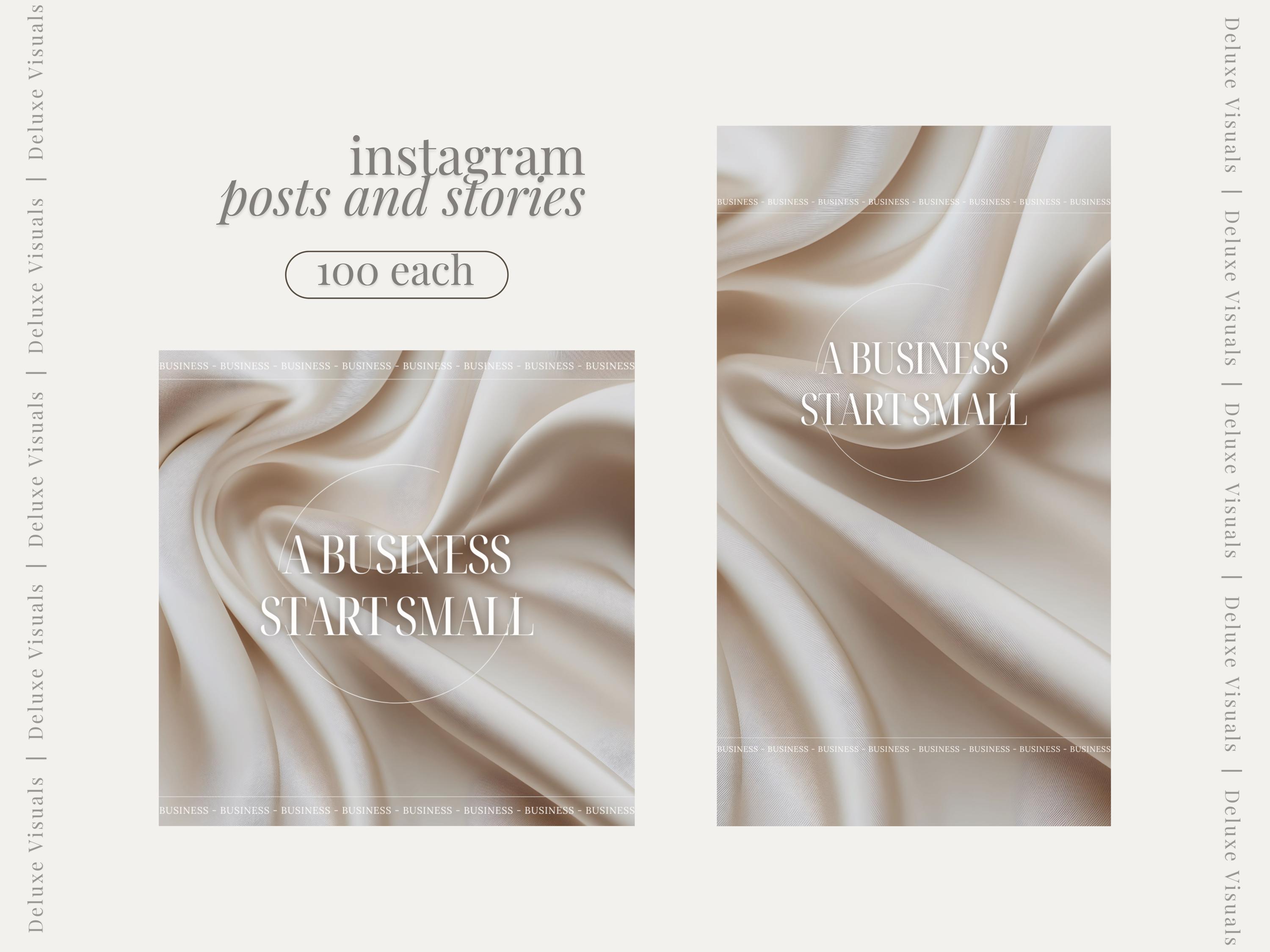 Neutral Aesthetic Instagram Posts & Stories Templates Canva Digital ...