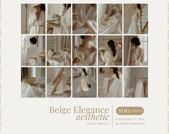 Aesthetic luxury Stock Photos Faceless Digital Marketing Instagram Reels Stock Photos Beige Elegance Lifestyle PLR MRR Stock Photos Fashion