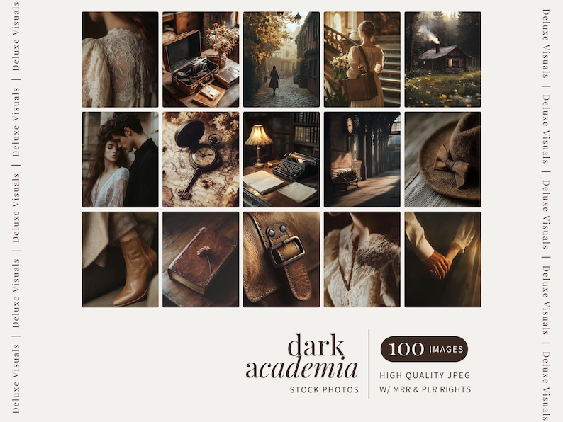 Stämningsfull estetik Stockfoto Mörk akademi Vintage Ansiktslös Instagram-rullar Digital marknadsföring PLR MRR-bilder Akademisk klassisk Mörk estetik bild 1