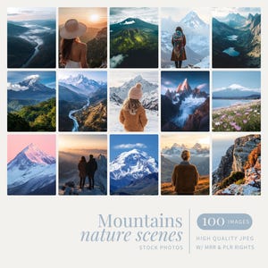 Nature Stock Photos Mountain Trails Stock Photos Travel Influencer Instagram Reels Digital Marketing Photos MRR PLR Mountain Adventure Image