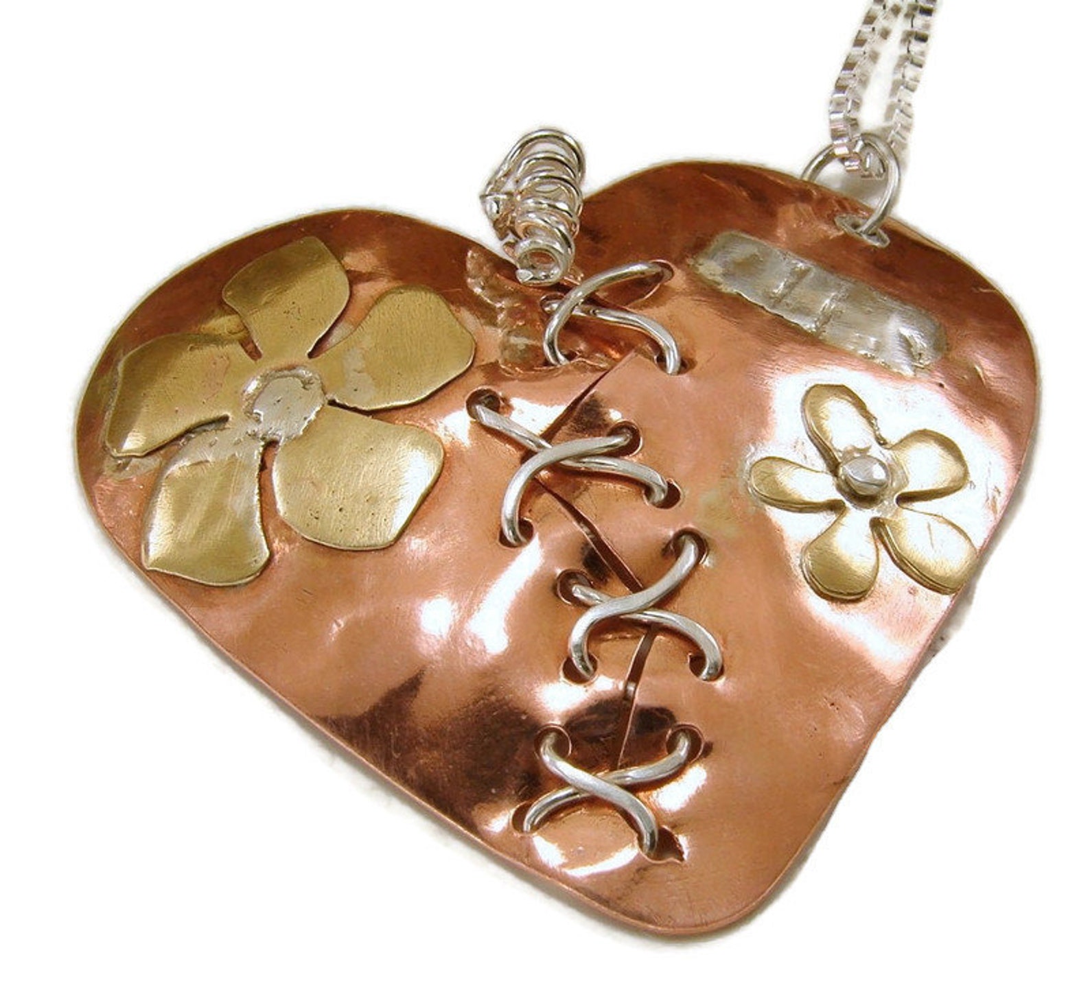 Mended heart pendant Clearance