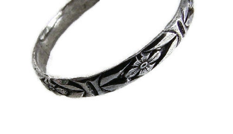 Sterling Silver Band Ring or ClosedToe Ring image 1