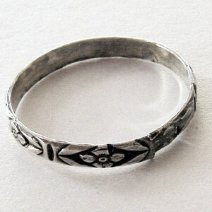 Sterling Silver Band Ring or ClosedToe Ring image 3