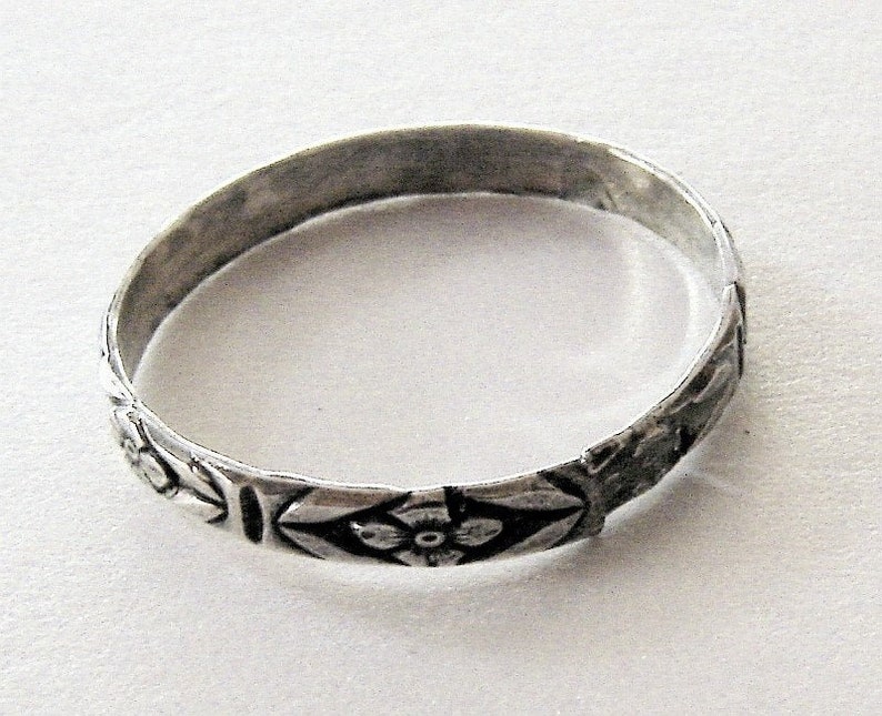 Sterling Silver Band Ring or ClosedToe Ring image 3