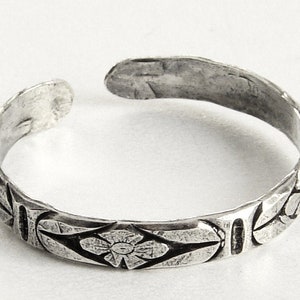 Sterling Silver Band Ring or ClosedToe Ring image 5
