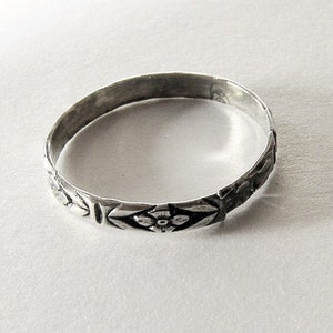 Sterling Silver Band Ring or ClosedToe Ring image 2