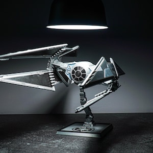 Star Wars Tie Avenger 3D Model Andor Print Diorama For Star Wars Fan Gift Interceptor Bambu Lab Death Star X Wing Printable