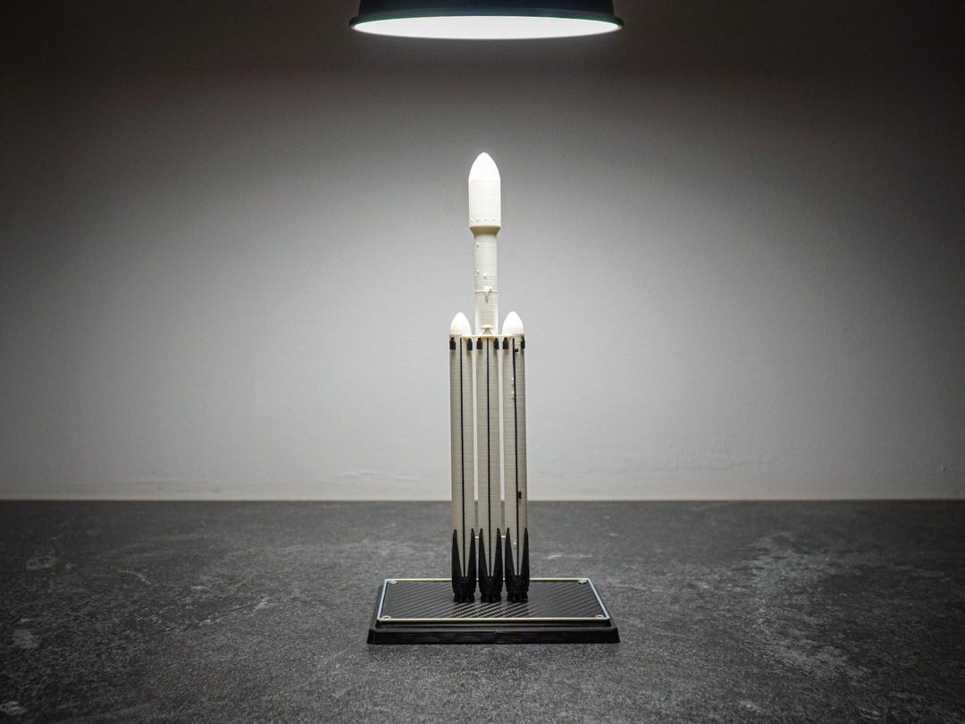 Spacex Falcon 9 Heavy 2 Sizes Space Rocket Scale Model for a Gift for a ...