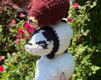 Crochet Brown Bear Amigurumi Polar Bear Plushie Gift Room Decor Handmade Stuffed Animal Panda Bear Toy Cartoon Gift Idea For Bear Lovers