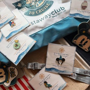Bulk Disney Cruise Pin Trading Starter Kits | Fish Extender & Pixie Dusting |