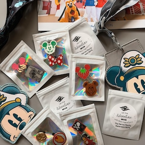 Personalized Disney Cruise Trading Pin Packs: Bulk Fish Extender and Pixie Dust Gifts