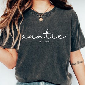 Camiseta personalizada para tía, regalo para el Día de la Madre, sudadera para tía, regalo de cumpleaños para tía, camiseta genial para tía, camisetas divertidas para tía