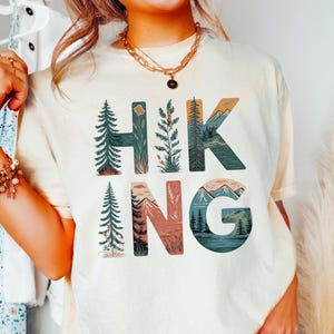Hiking Shirt, Camping T Shirt, Hiking Lover Shirt, Adventure Shirt, Nature Lover Gift, Sports Shirt, Hike Travel Shirt, Hiking Tee