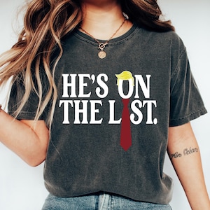 Anti Trump Shirt, Donald Trump Epstein Island T Shirt, He Is On The List Shirt, Trump Epstein Island Boys Shirt, Protest Gift, Anti Maga Tee