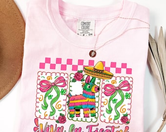 Comfort Colors Viva La Fiesta Shirt, Cinco De Mayo Tshirt, Mexican Fiesta Tee, Party Top Women, Taco Fiesta Apparel, Festival Outfit
