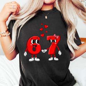 6-7 Valentines Day Shirt, Funny Six Seven Heart Tshirt, Viral 6 7 Meme Tee, Teen Valentine Kids Gift, Valentine 6 7 Top, Holiday Humor Gift