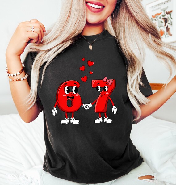 6-7 Valentines Day Shirt, Funny Six Seven Heart Tshirt, Viral 6 7 Meme Tee, Teen Valentine Kids Gift, Valentine 6 7 Top, Holiday Humor Gift