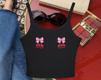 トップス Cherry Pattern Strap Top pale mauve / M il_340x270.6626723167_ly50.jpg