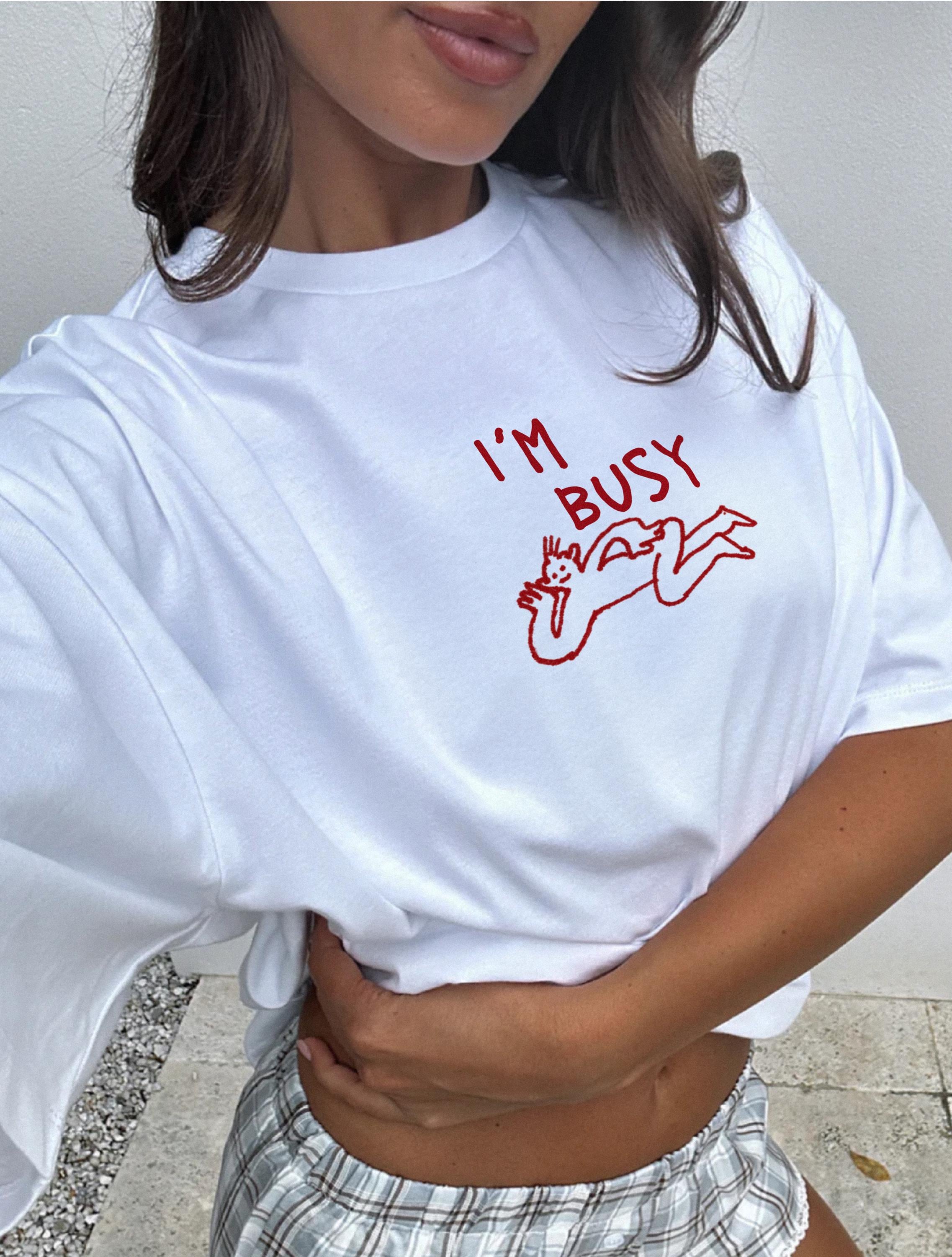 I Am Busy Tshirt, Funny Lazy Tshirt - Etsy