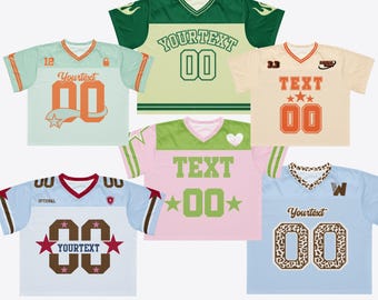 Vollständig benutzerdefinierte personalisierte Boxy Jersey