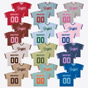 Personalized Boxy Jersey, Custom Retro Style Mesh and Silky Fabric Boxy Jersey