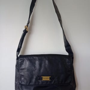 Ralph Lauren Black Leather Purse