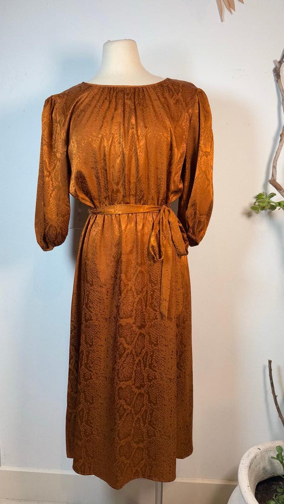 gold snake print dress Snake Print Dress Harmony