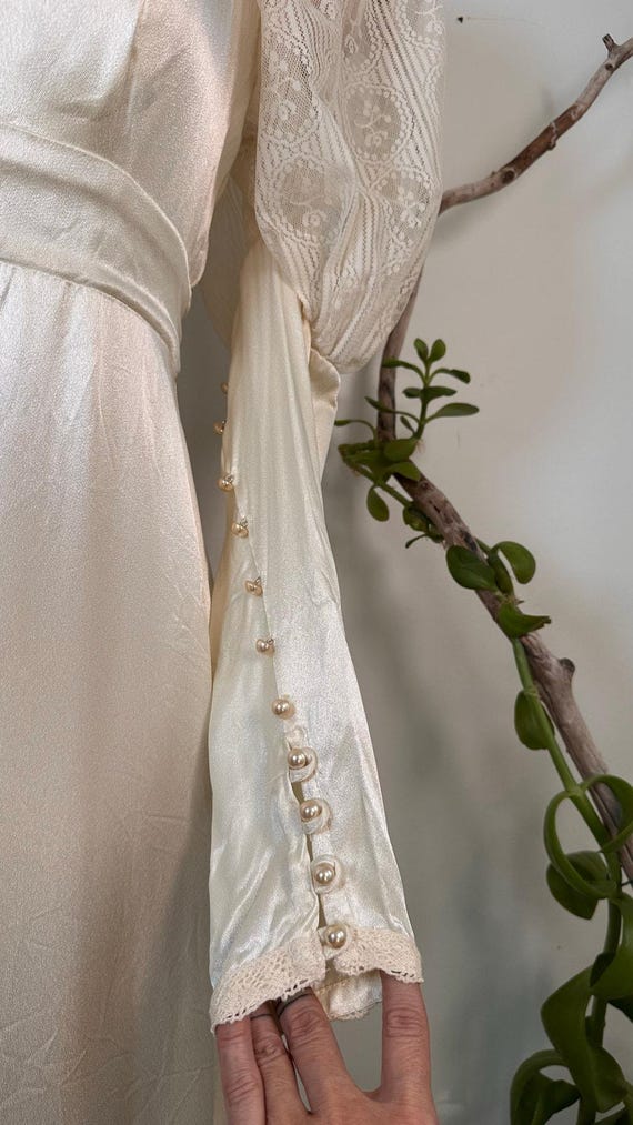cream prairie dress Grade & Gather Tiered Prairie Midi Dress