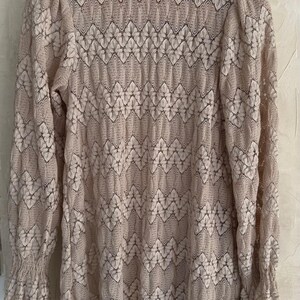 Free People Simone Lace Dress - Boho Neutral Romantic Festival Dress XS image 8