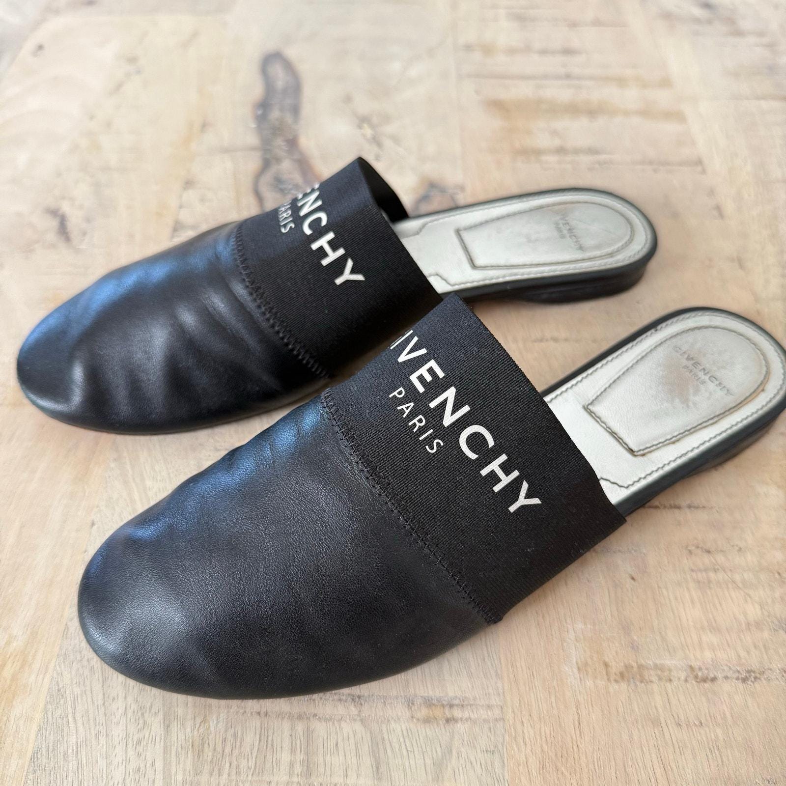 GIVENCHY ◆ Bedford Flat Mules GIVENCHY Bedford Flat Mules Size 38 Luxury Designer Brand - Etsy