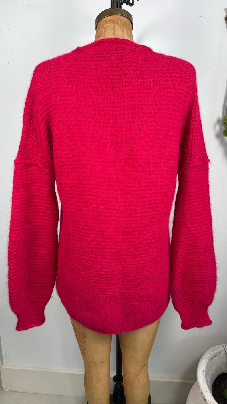 Free People Rosa Strickpullover | Baumwoll-Alpaka-Mischung | Kuscheliger Oversized Pullover Bild 5