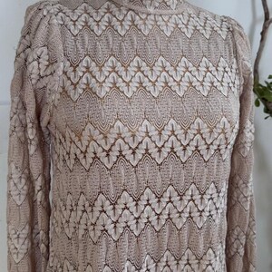 Free People Simone Lace Dress - Boho Neutral Romantic Festival Dress XS image 4
