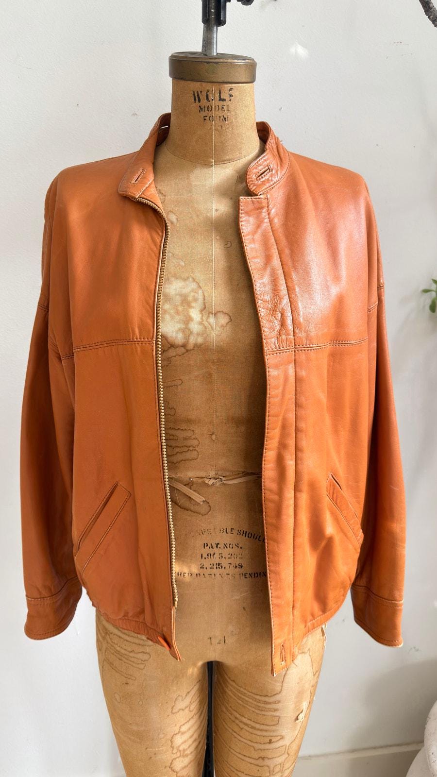 Euro Leather Jacket - Etsy