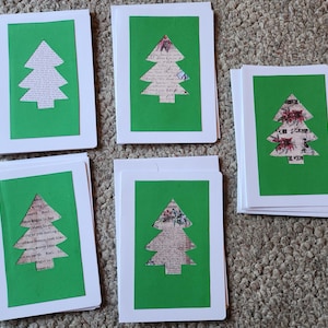 5x7 手作りクリスマスカード
