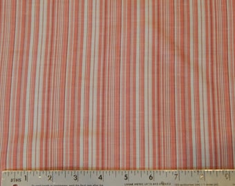 Silk Pink Stripe Decorator Fabric, Silk Fabric, Pink Fabric, 2 yard piece