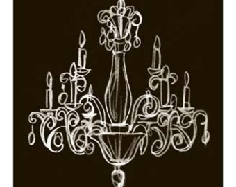 Graphic Chandelier III of IV | Etsy