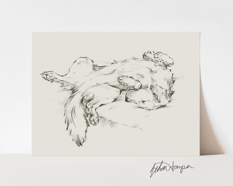 Golden Retriever Art Print by Ethan Harper image 4