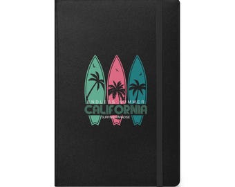 Notatnik w twardej oprawie California Surf
