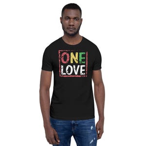 Unisex One Love t-shirt