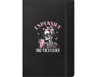 Drogi, trudny i gadający Notatnik w twardej oprawie