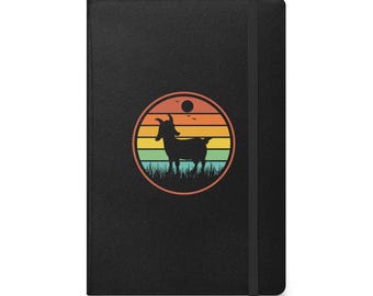 GOAT Hardcover bound notebook