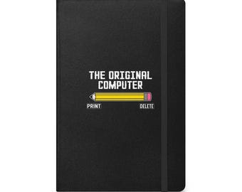 Oryginalny komputerowy notatnik w twardej oprawie