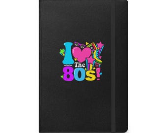 Uwielbiam notes w twardej oprawie z lat 80.