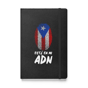 Está en mi ADN Hardcover bound notebook