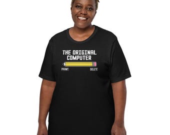 Oryginalny komputer Koszulka unisex