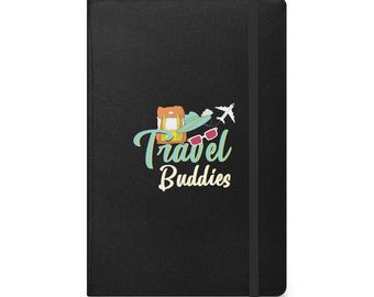 Travel Buddies Hardcover bound notebook