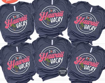 Hawaii Vacation Shirt, Hawaii Vacay 2026 Shirt, Family Vacation Group Shirt, Family Cruise Shirt, Hawaii Trip Squad Shirt, Vacay Mode Shirt