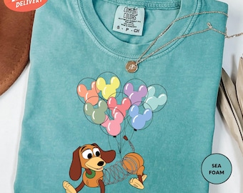 Camiseta Slinky para perro Comfort Colors, camiseta de Toy Story, camiseta familiar de Disney, camiseta de Walt Disney World, regalo para amantes de los perros, camiseta Slinky para perro de Toy Story