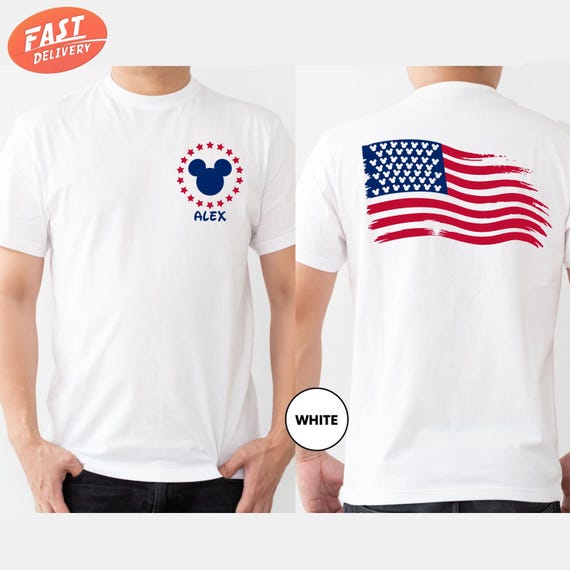 Custom Mickey 4th Of July Shirt, Disney 4th Of July Shirt, Mickey America Shirt, Disney USA Flag Shirt, Patriotic Shirt, Memorial Day Shirt